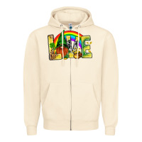 Sandshell St. Patricks Love With Gnome Zipper Hoodie - BundleAndBundleShop