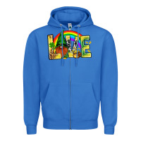 True Royal St. Patricks Love With Gnome Zipper Hoodie - BundleAndBundleShop