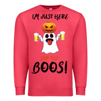 Cardinal I'm Just Here For The Boos Premium Sweatshirt - Bettercallsaul