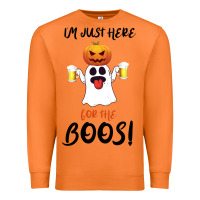 Carrot I'm Just Here For The Boos Premium Sweatshirt - Bettercallsaul