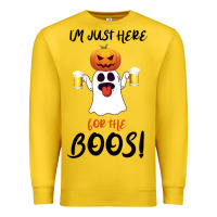 Lemon I'm Just Here For The Boos Premium Sweatshirt - Bettercallsaul