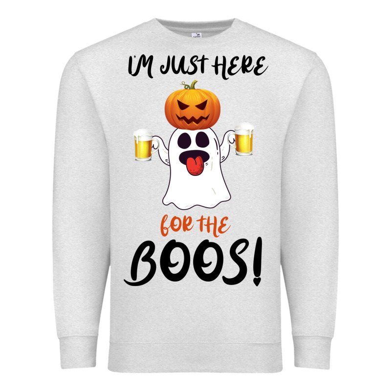 I'm Just Here For The Boos Premium Sweatshirt by Bettercallsaul | Teevron