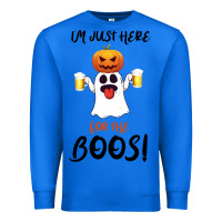 True Royal I'm Just Here For The Boos Premium Sweatshirt - Bettercallsaul