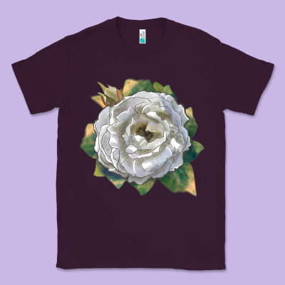 Pillow Fight Rose Classic Tee Designed By Lillyallendesigns