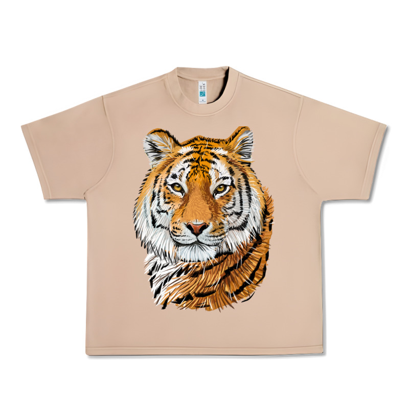 Tiger Head Urban Heavy Tee by LillyAllenDesigns | Teevron