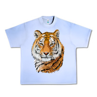 Grape Ice Tiger Head Urban Heavy Tee - LillyAllenDesigns