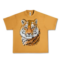Peanut Butter Tiger Head Urban Heavy Tee - LillyAllenDesigns