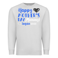 Dove Grey happy first mother's day mommy! logan 2020 Premium Sweatshirt - Bettercallsaul