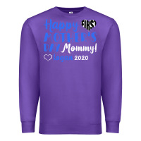 Purple happy first mother's day mommy! logan 2020 Premium Sweatshirt - Bettercallsaul