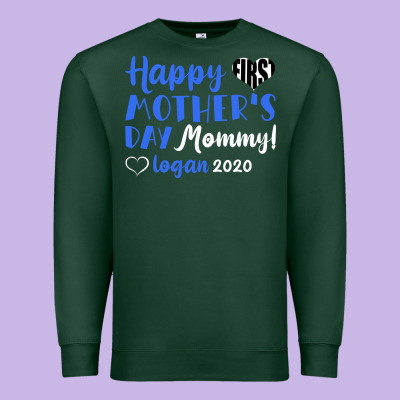 Happy First Mother's Day Mommy! Logan 2020 Premium Sweatshirt Designed By Bettercallsaul