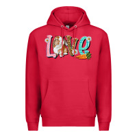 Cardinal Love Easter Rabbit Premium Hoodie - NancyCooperArtShop