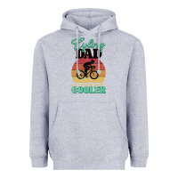Heather Grey Mens Cycling Dad Bike Rider Cyclist Father s Day Gift Funny Heavyweight Hoodie - Bettercallsaul