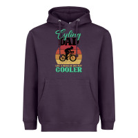 Plum Mens Cycling Dad Bike Rider Cyclist Father s Day Gift Funny Heavyweight Hoodie - Bettercallsaul