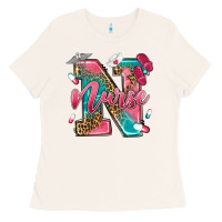 Bone western nurse Ladies Tee - texasbilliewilder