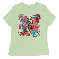 Matcha western nurse Ladies Tee - texasbilliewilder