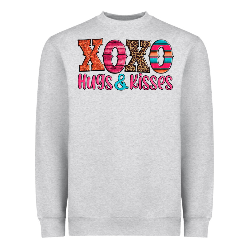 Xoxo Hugs And Kisses Heavyweight Sweatshirt by Jasminsmagicworld | Teevron