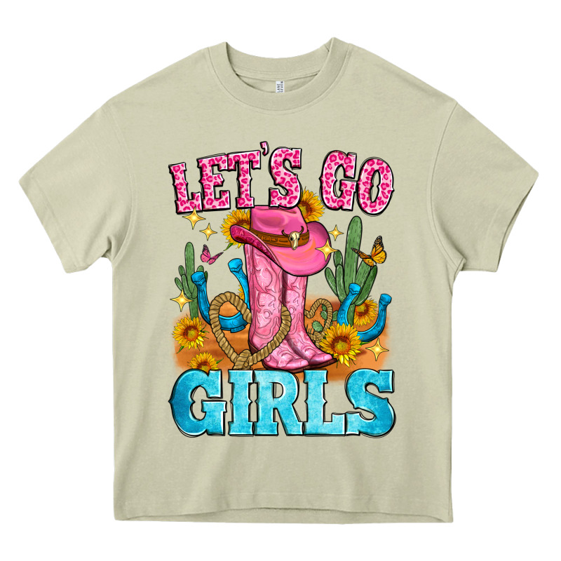 Let's Go Girls Heavy Core Tee by Zillion Design Studio | Teevron