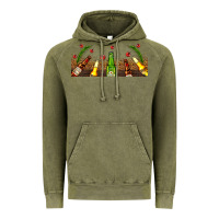 Vintage Olive beer party for christmas Vintage Hoodie - AdoDesignShop