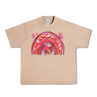 Burro valentines day rainbow with heart Urban Heavy Tee - NancyCooperArtShop