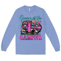 Colony Blue queen of the camper Long Sleeve Tee - JahusDesignShop