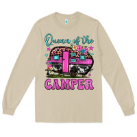 Mushroom queen of the camper Long Sleeve Tee - JahusDesignShop