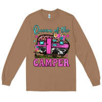 Toasted Coconut queen of the camper Long Sleeve Tee - JahusDesignShop