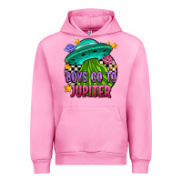 Fuchsia Pink boys go to jupiter olıvıa Urban Hoodie - OliviaCreatesArt