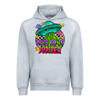 Heather Grey boys go to jupiter olıvıa Urban Hoodie - OliviaCreatesArt