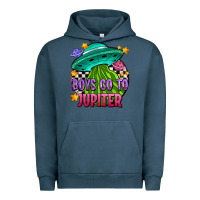 Pigment Midnight Navy boys go to jupiter olıvıa Urban Hoodie - OliviaCreatesArt