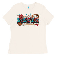 Bone sister baseball Ladies Tee - Zillion Design Studio