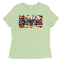 Matcha sister baseball Ladies Tee - Zillion Design Studio