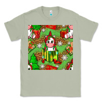 Matcha Christmas unicorn and gift box Classic Tee - NancyCooperArtShop