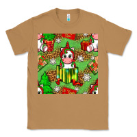Toasted Coconut Christmas unicorn and gift box Classic Tee - NancyCooperArtShop