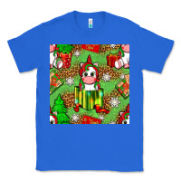 True Royal Christmas unicorn and gift box Classic Tee - NancyCooperArtShop