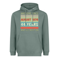Sage awesome since august 1976 44 years and i ll keep on Heavyweight Hoodie - Bettercallsaul