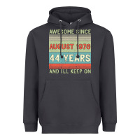 Smoke awesome since august 1976 44 years and i ll keep on Heavyweight Hoodie - Bettercallsaul