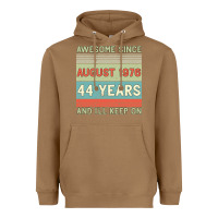 Toasted Coconut awesome since august 1976 44 years and i ll keep on Heavyweight Hoodie - Bettercallsaul