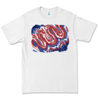 White Patriotic tie dye background Premium Tee - CowGirlArtShop