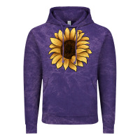 Cloud Purple sunflower Vintage Hoodie - JahusDesignShop