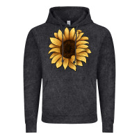 Vintage Black sunflower Vintage Hoodie - JahusDesignShop