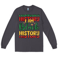 Smoke i am black history Long Sleeve Tee - MaliasSmallBusiness