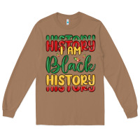 Toasted Coconut i am black history Long Sleeve Tee - MaliasSmallBusiness