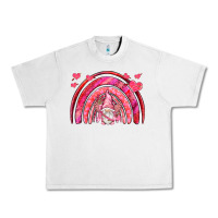 Lunar Rock valentines day rainbow with cupid gnome Urban Heavy Tee - NancyCooperArtShop