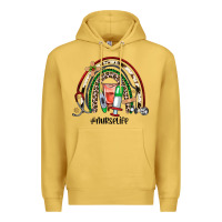Antique Gold Christmas nurselife rainbow Premium Hoodie - JahusDesignShop