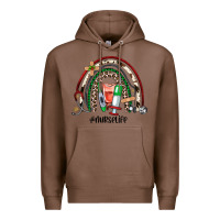 Chestnut Christmas nurselife rainbow Premium Hoodie - JahusDesignShop