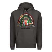 Smoke Christmas nurselife rainbow Premium Hoodie - JahusDesignShop