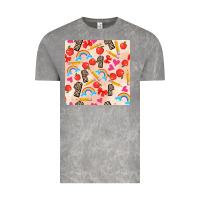 Cloud Rock back to school seamless pattern 1 (3600x3600) Vintage Tee - AdoDesignShop