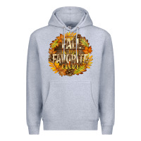 Heather Grey Fall Is My Favorite Color Premium Hoodie - texasbilliewilder