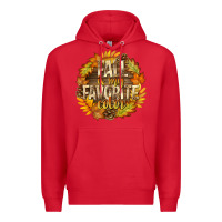 Red Fall Is My Favorite Color Premium Hoodie - texasbilliewilder