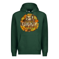 Sports Green Fall Is My Favorite Color Premium Hoodie - texasbilliewilder